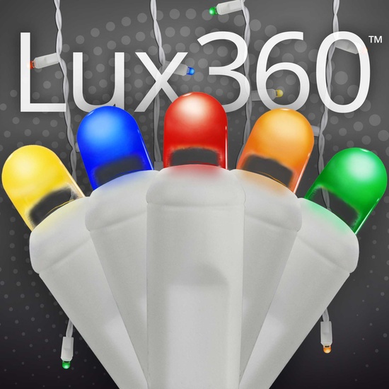 70 Lux360 TM D5 TM Multicolor LED Icicle Lights