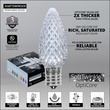 C9 SoftTwinkle Cool White OptiCore LED Christmas Light Bulbs, Box of 25