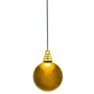 Gold Shatterproof Commercial Christmas Ornament, Candy Finish