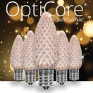 C9 SoftTwinkle&reg; Warm White OptiCore&reg LED Christmas Light Bulbs