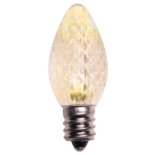 C7 Warm White LED Christmas Light Bulbs