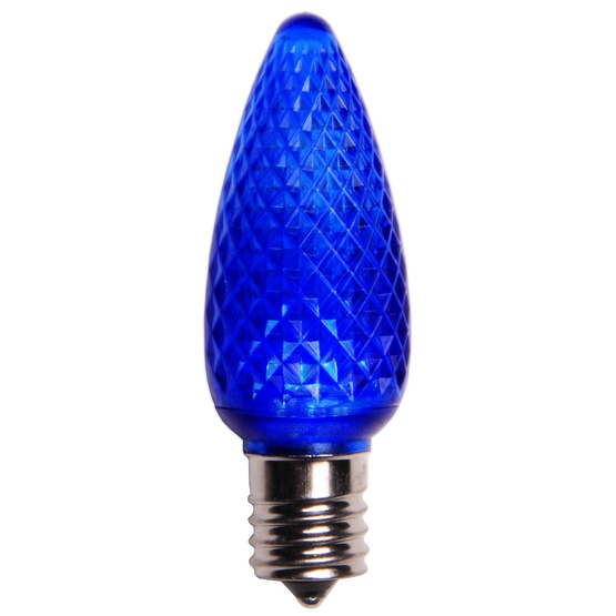 C9 Blue LED Christmas Light Bulbs