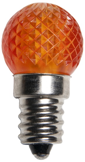 G20 Amber / Orange LED Globe Light Bulbs