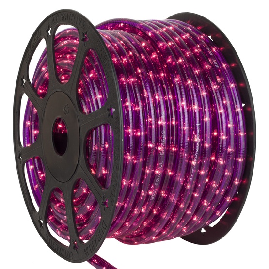 Rope Light 150 Purple Commercial Spool 120 Volt 150 Purple Rope Light 2 Wire 1