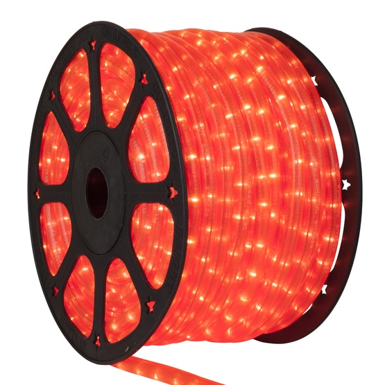 Rope Light 150' Fluorescent Pink Chasing Rope Light Commercial Spool