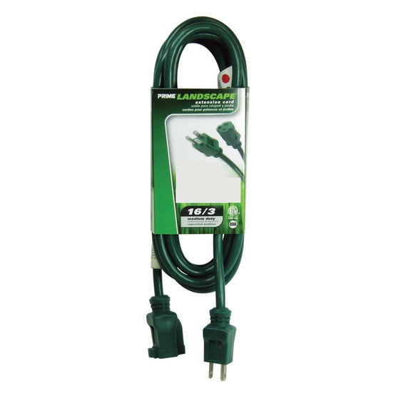 Green Light Wire 25 Green Medium Duty Extension Cord Indoor Outdoor Use