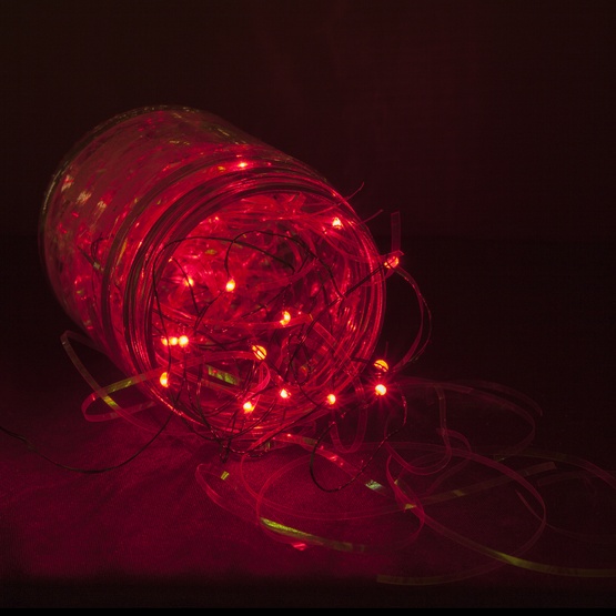 Battery Operated Lights 18 Red Battery Operated LED Fairy Lights