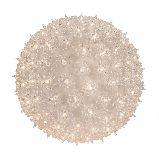 10" Clear Incandescent Starlight Sphere, 150 Lights