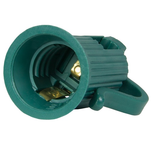 C7, C9 Light Strings Green C7 Socket, SPT1W