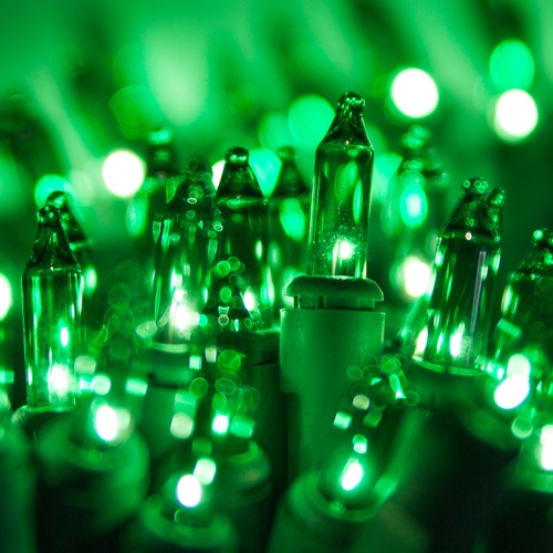 Christmas Mini Lights Commercial 100 Green Christmas Mini Lights, 6