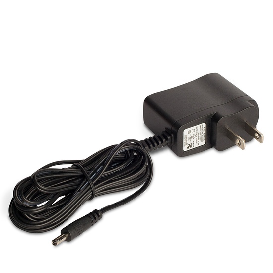 4.5V-500mA IP 20 UL Adaptor 2 Prong Male Plug