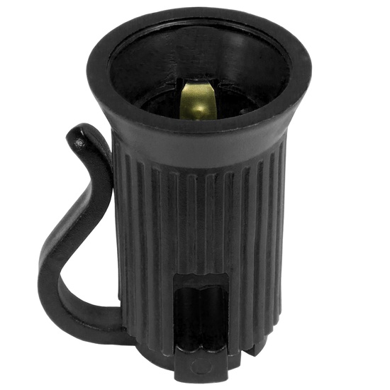 Black C7 Socket, SPT1W
