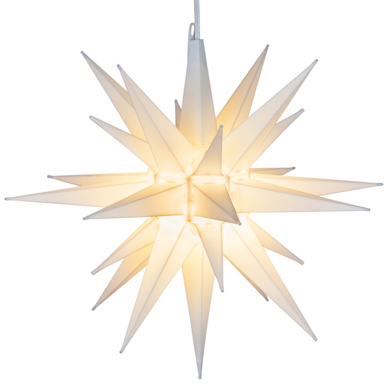 moravian stars 14 quot white led moravian star battery operated christmas tree lights for outdoors