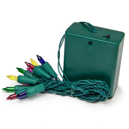 Battery Operated Christmas Lights 10 Multicolor Battery Powered Mini