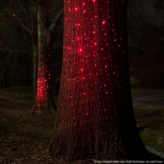 Red X500 Laser Christmas Light Projector