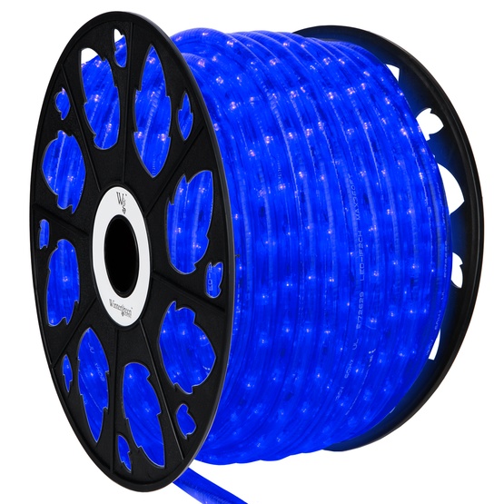 Led Rope Lights 150 Blue Light Commercial Spool 120 Volt