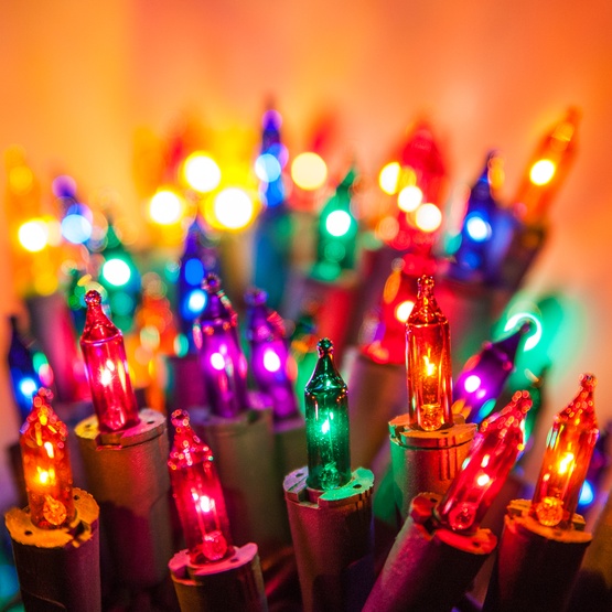 Christmas Lights - 50 PureLock Multi Color Mini Christmas Lights, 6 50 PureLock Multi Color Mini Christmas Lights, 6