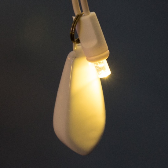 Curtain Light Weight, White, 12 Pack