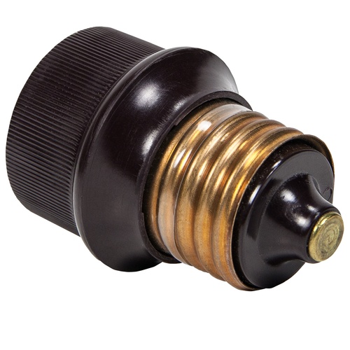 C7, C9 Light Strings Brown Christmas Light Plug, Polarized Socket Adapter