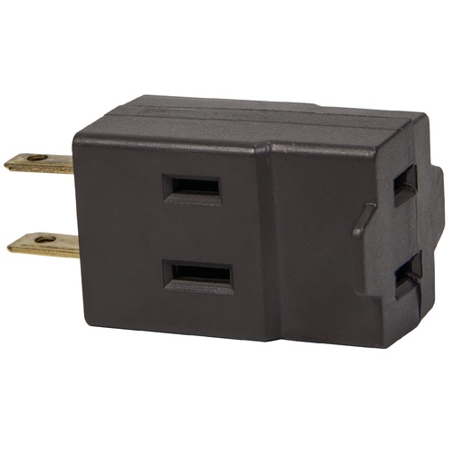 C7, C9 Light Strings Brown Christmas Light Plug, Polarized Splitter