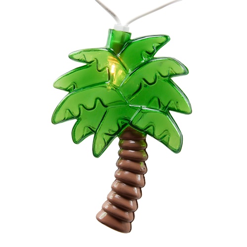 Novelty Lights Palm Tree String Lights, 10ct