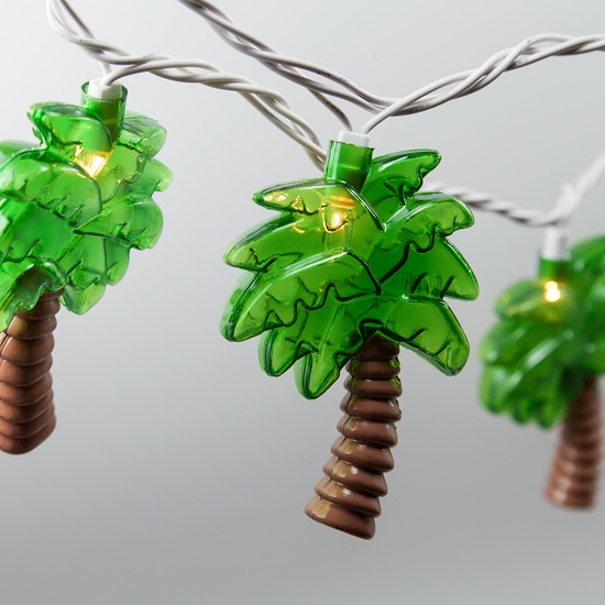 Palm Tree String Lights, 10ct