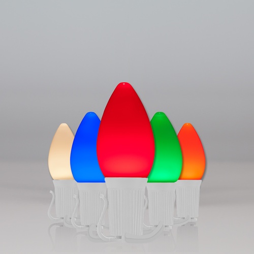 Christmas Lights C7 Multicolor Smooth Opticore Commercial LED