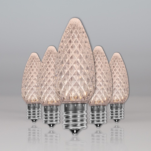 C9 Warm White OptiCore LED Christmas Light Bulbs
