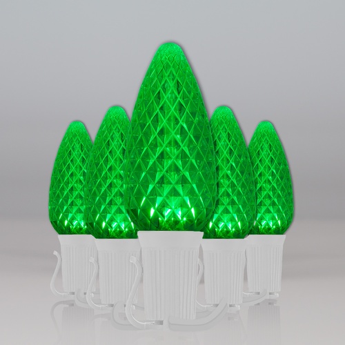 Christmas Lights C9 Green Opticore Commercial LED Christmas Lights