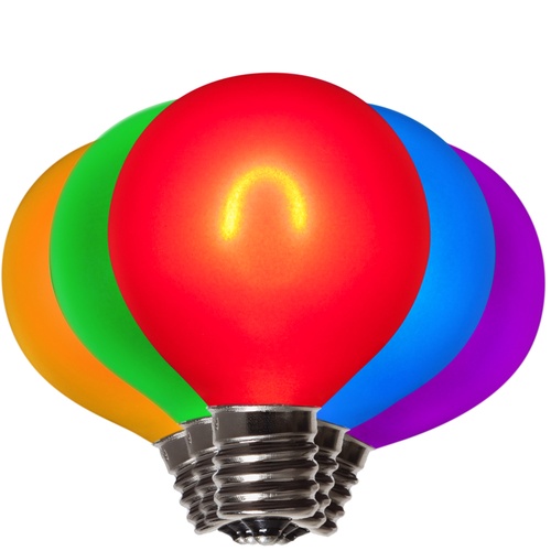 LED Christmas Lights - G50 120V Multicolor FlexFilament TM ...
