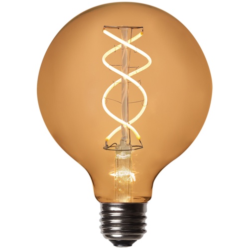 G95 120V Dimmable Warm White FlexFilament TM LED Edison Bulb Globe Light Bulb Transparent Glass LED Light Bulbs