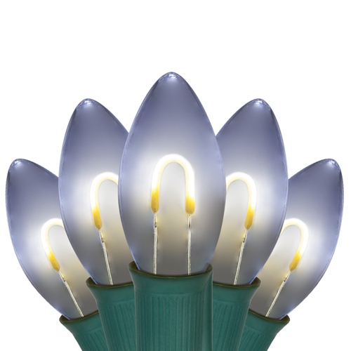 FlexFilament Christmas Lights C9 Cool White Commercial LED Christmas