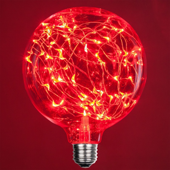 G125 Red LEDimagine TM Fairy Light Bulb