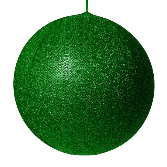 Green Metallic Polymesh Inflatable Christmas Ornament