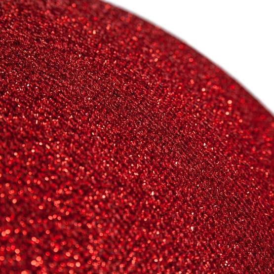 Red Metallic Polymesh Inflatable Christmas Ornament