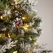 Frosted Alpine Prelit Tree
