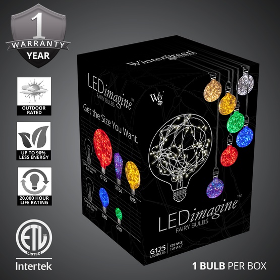G125 Green LEDimagine TM Fairy Light Bulb