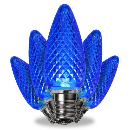 Kringle Traditions TM C9 Blue LED Christmas Light Bulbs