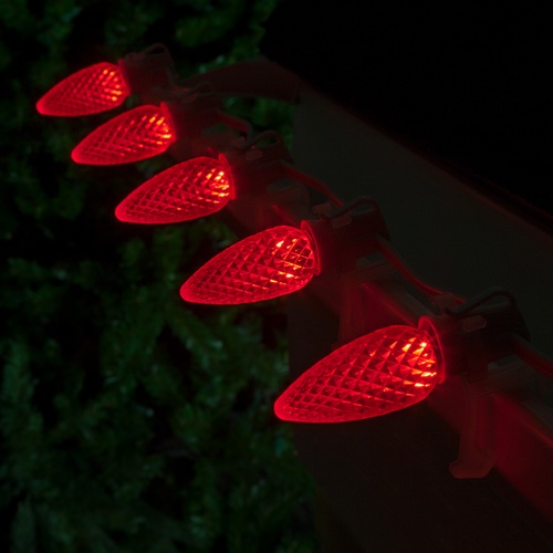 Christmas Lights C9 Red Opticore Commercial LED Christmas Lights