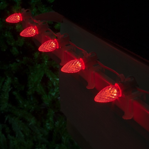 Christmas Lights C7 Red Opticore Commercial LED Christmas Lights
