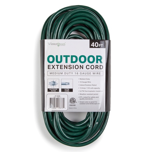 Green Christmas Light Wire