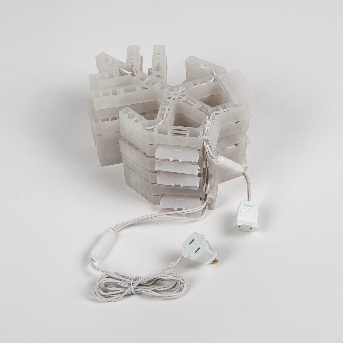 20" LED Folding Snowflake, Warm White Lights - Thumbnail 5