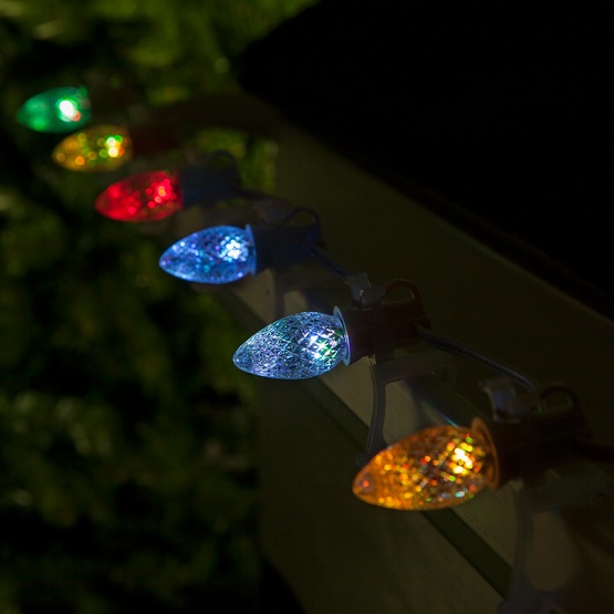 C7 Color Change Multicolor LED Christmas Light Bulbs