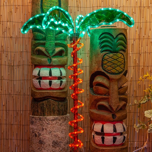 2.5' Deluxe LED Lighted Palm Tree