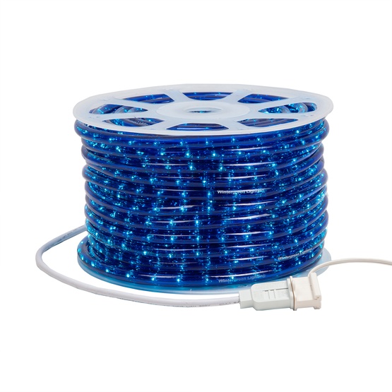 Rope Light 150' Blue Rope Light Commercial Spool, 120 Volt
