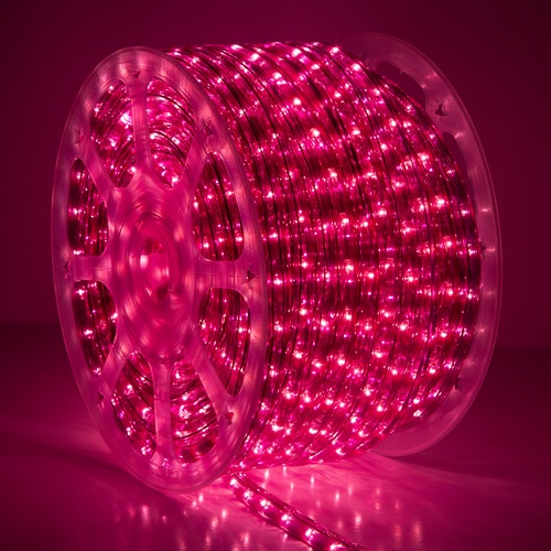 Rope Light 150' Purple Rope Light Commercial Spool, 120 Volt