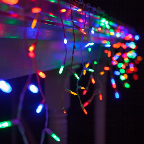 M5 Multicolor LED Icicle Lights