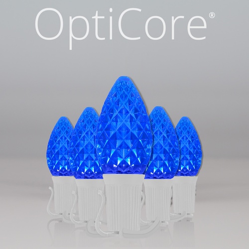 Christmas Lights C7 Blue Opticore Commercial LED Christmas Lights