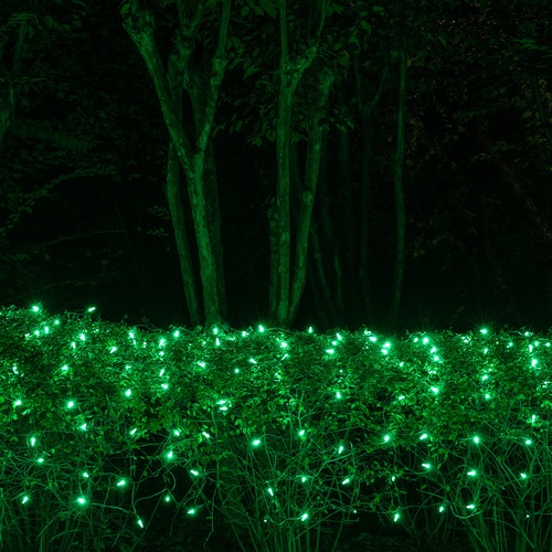 M5 Green LED Net Lights, Green Wire