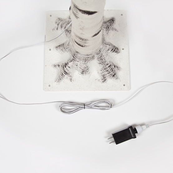 3' Warm White LED Birch Tree 